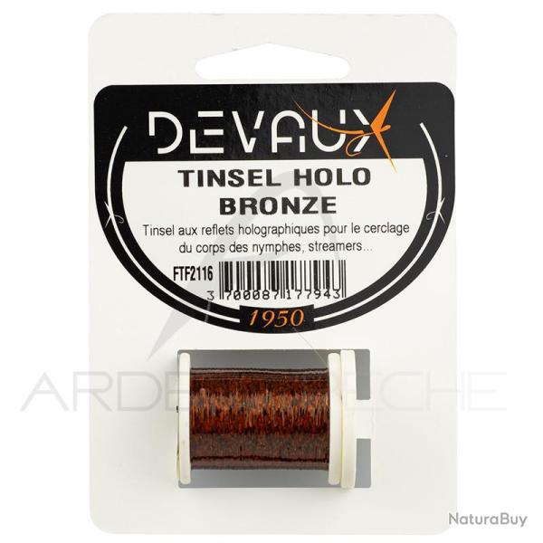 Tinsel holographique DEVAUX Bronze