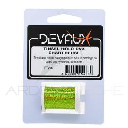 Tinsel holographique DEVAUX Chartreuse