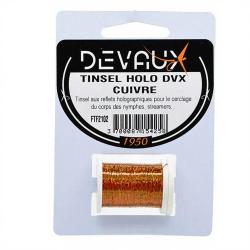 Tinsel holographique DEVAUX Cuivre