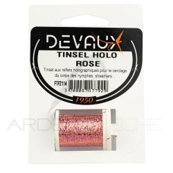 Tinsel holographique DEVAUX Rose