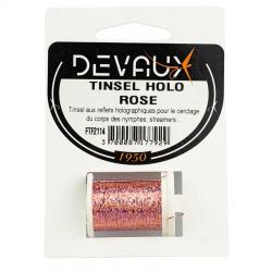 Tinsel holographique DEVAUX Rose