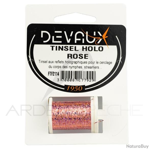 Tinsel holographique DEVAUX Rose