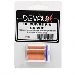 Tinsel Fil de cuivre DEVAUX fin Cuivre