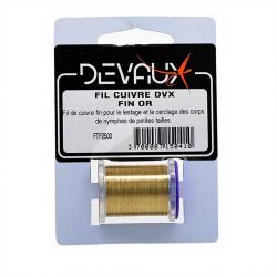 Tinsel Fil de cuivre DEVAUX fin or
