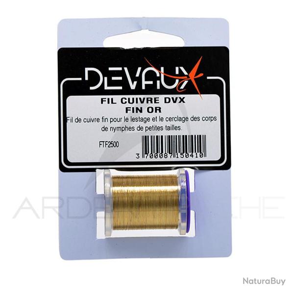 Tinsel Fil de cuivre DEVAUX fin or