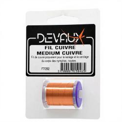 Fil de cuivre DEVAUX m&eacute;dium Cuivre