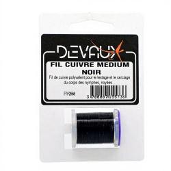 Fil de cuivre DEVAUX m&eacute;dium Noir