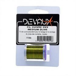 Fil de cuivre DEVAUX m&eacute;dium Olive