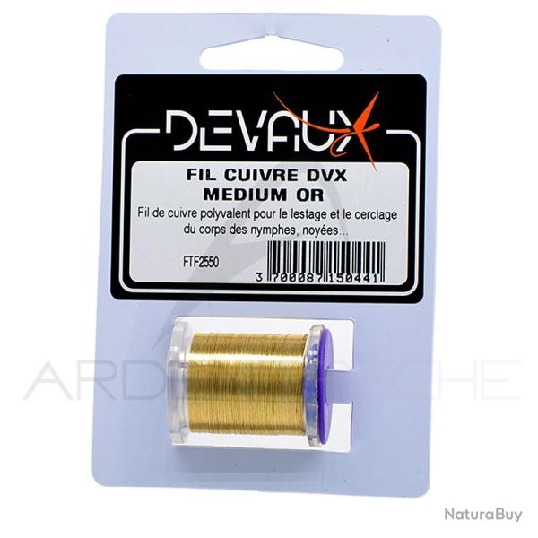 Fil de cuivre DEVAUX m�dium or