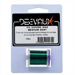 Fil de cuivre DEVAUX m&eacute;dium vert