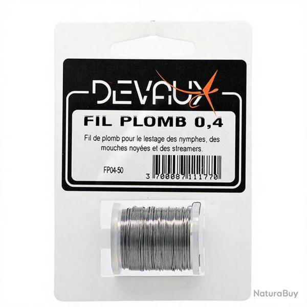 Fil de plomb DEVAUX 0.40 mm