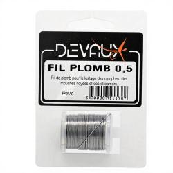 Fil de plomb DEVAUX 0.50 mm
