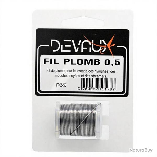 Fil de plomb DEVAUX 0.50 mm