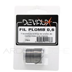 Fil de plomb DEVAUX 0.60 mm