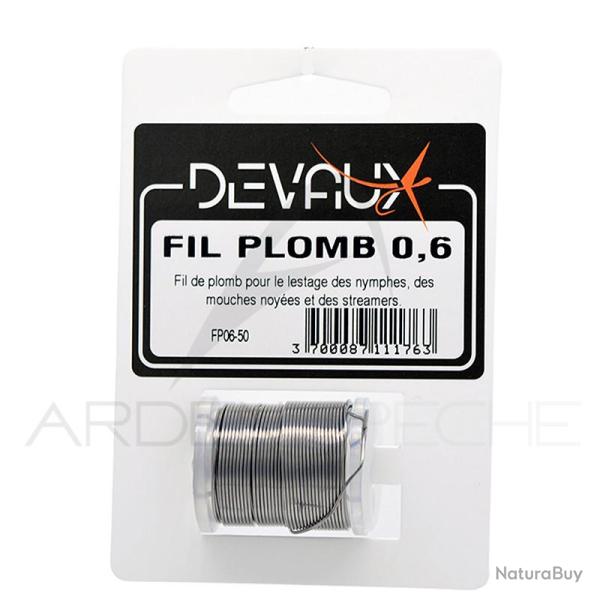 Fil de plomb DEVAUX 0.60 mm