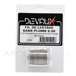Fil de lestage sans plomb DEVAUX 0.50 mm