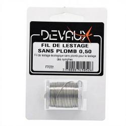 Fil de lestage sans plomb DEVAUX 0.50 mm