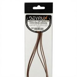 Lancettes de coq DEVAUX Top qualit&eacute; Coachman brown