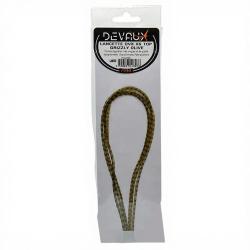 Lancettes de coq DEVAUX XS Top qualit&eacute; Grizzly olive