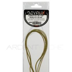 Lancettes de coq DEVAUX XS Top qualit&eacute; Olive