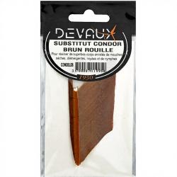 Substitut de condor DEVAUX Brun rouille