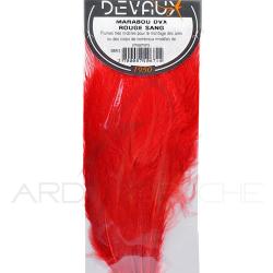 Marabou DEVAUX Rouge sang