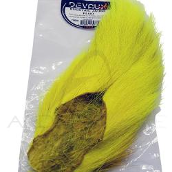Bucktail DEVAUX jaune fluo