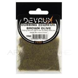 Dubbing DEVAUX Ecureuil Brown olive