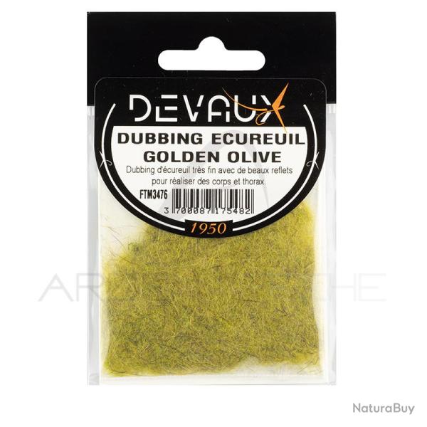 Dubbing DEVAUX Ecureuil Golden Olive