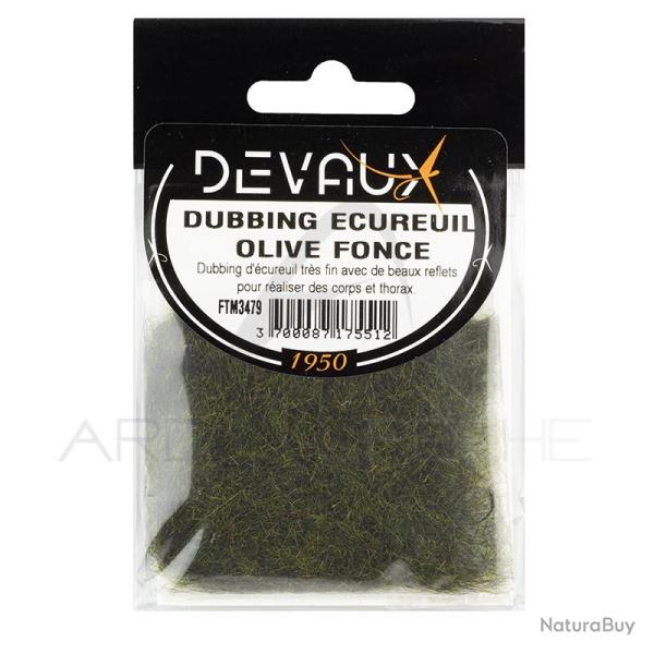 Dubbing DEVAUX Ecureuil Olive fonc�