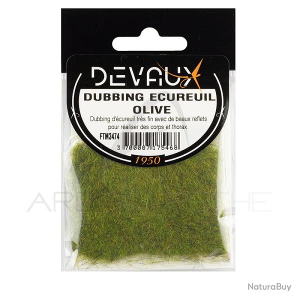 Dubbing DEVAUX Ecureuil Olive