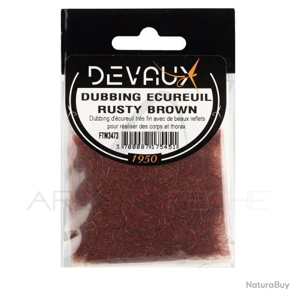 Dubbing DEVAUX Ecureuil Rusty brown