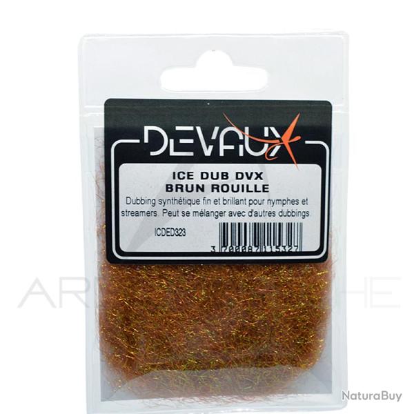 Dubbing DEVAUX Ice Dub Brun rouille