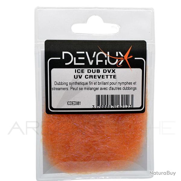 Dubbing DEVAUX Ice Dub UV crevette