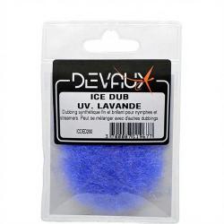 Dubbing DEVAUX Ice Dub UV lavande