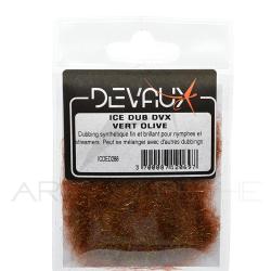 Dubbing DEVAUX Ice Dub Vert olive