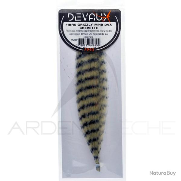 Fibre grizzly MI40 DEVAUX Crevette
