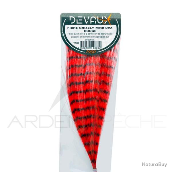 Fibre grizzly MI40 DEVAUX rouge