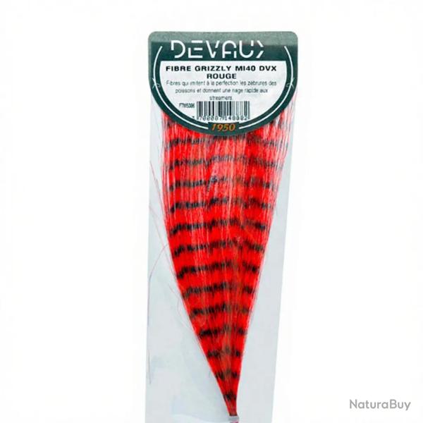 Fibre grizzly MI40 DEVAUX rouge