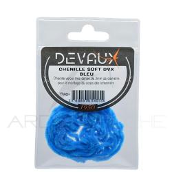 Chenille DEVAUX soft bleu