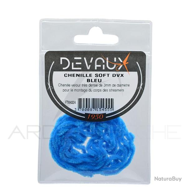Chenille DEVAUX soft bleu