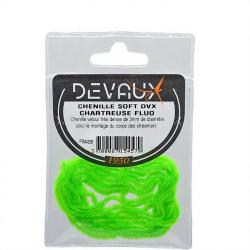 Chenille DEVAUX soft Charteuse fluo