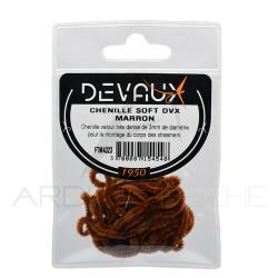 Chenille DEVAUX soft Marron