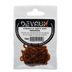 Chenille DEVAUX soft Marron
