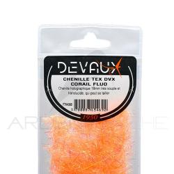 Chenille DEVAUX TEX Corail fluo