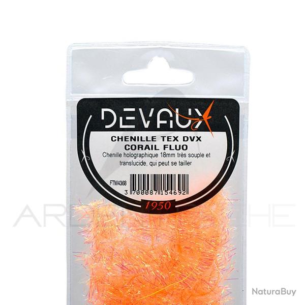 Chenille DEVAUX TEX Corail fluo
