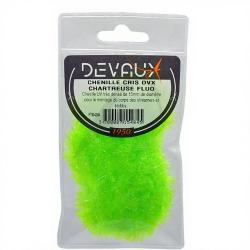 Chenille DEVAUX Cris chartreuse fluo