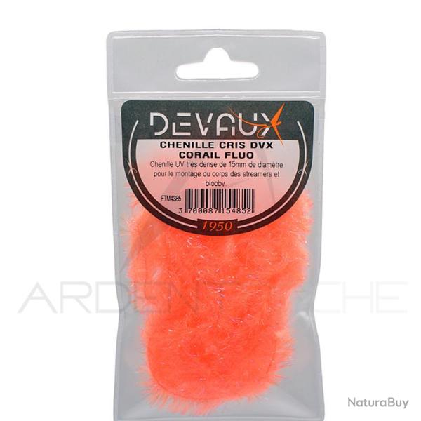 Chenille DEVAUX Cris Corail fluo