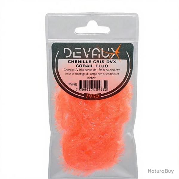 Chenille DEVAUX Cris Corail fluo