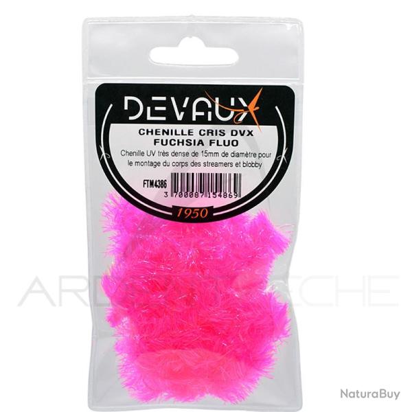 Chenille DEVAUX Cris Fushia fluo